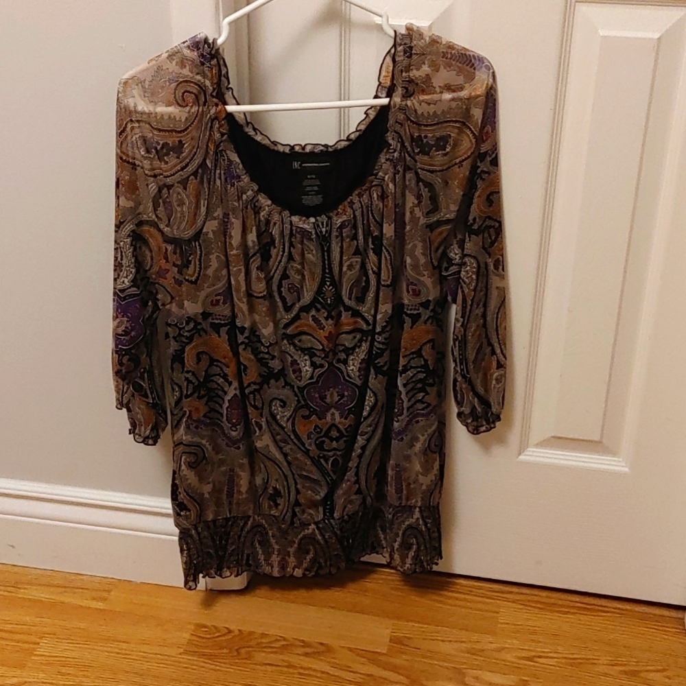 I-N-C INTERNATIONAL CONCEPTE XL BLOUSE